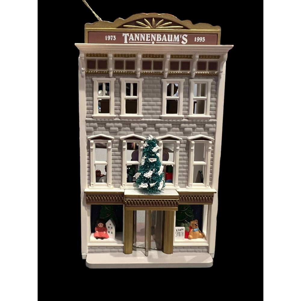 1993‎ Hallmark Tannenbaum's Dept Store 20th Anniversary Nostaglic Series No Box